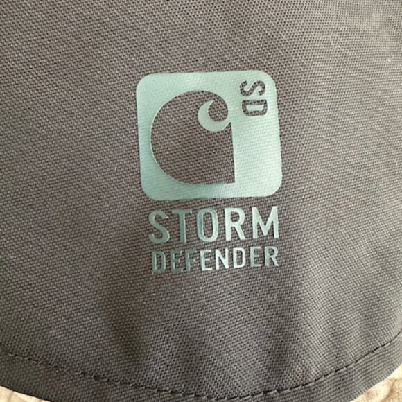 Carhartt Men's Storm Defender Jacket Loose Fit Heavyweight Size Small - Picture 4 of 4